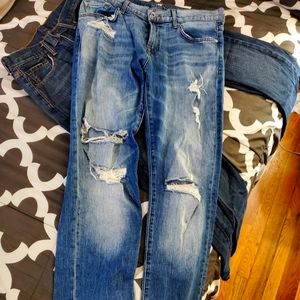 Mens Ripped Fit Jeans